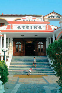 Attika Beach Hotel Korfoe Buitenkant foto